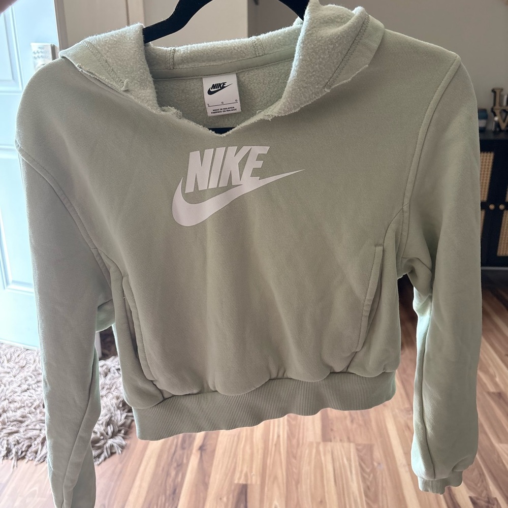 Nike Women's Soft Green Hoodie